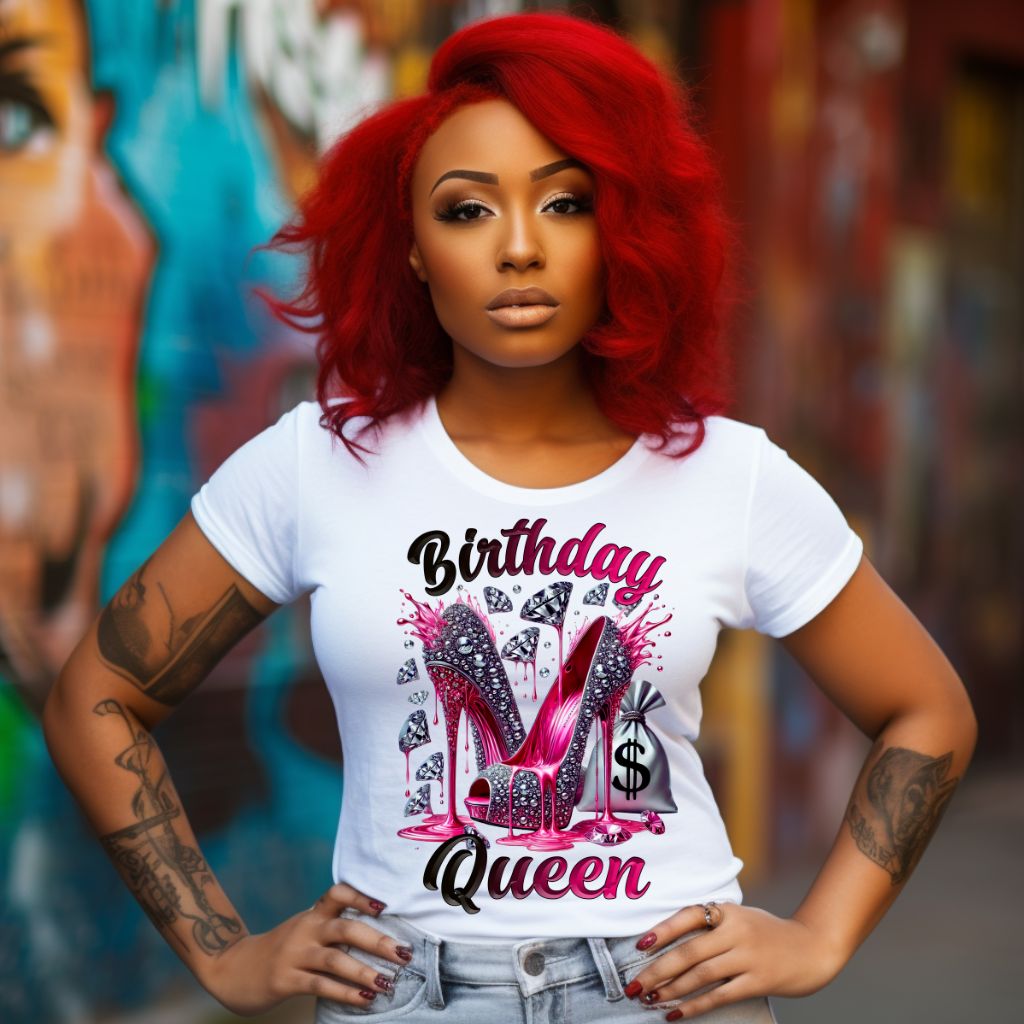 Birthday Queen PNG Bundle of 4
