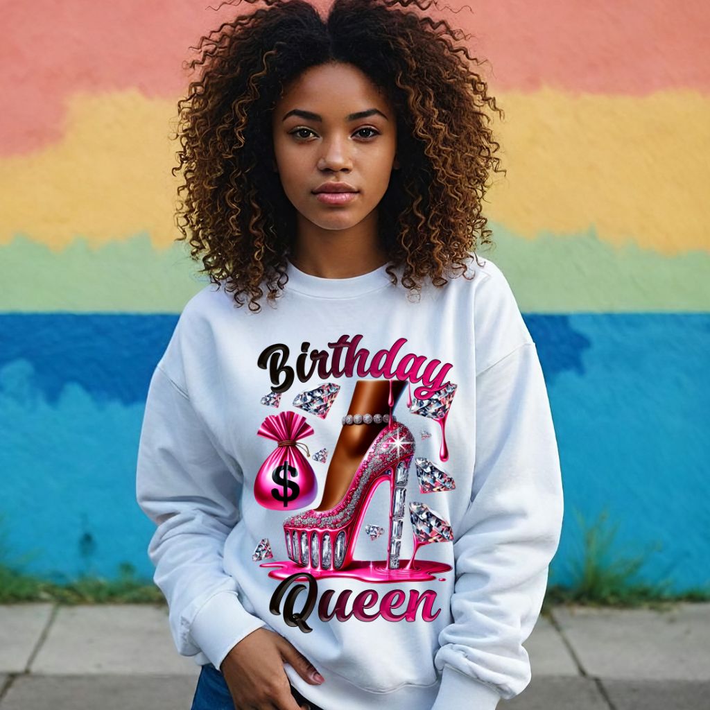 Birthday Queen PNG Bundle of 4