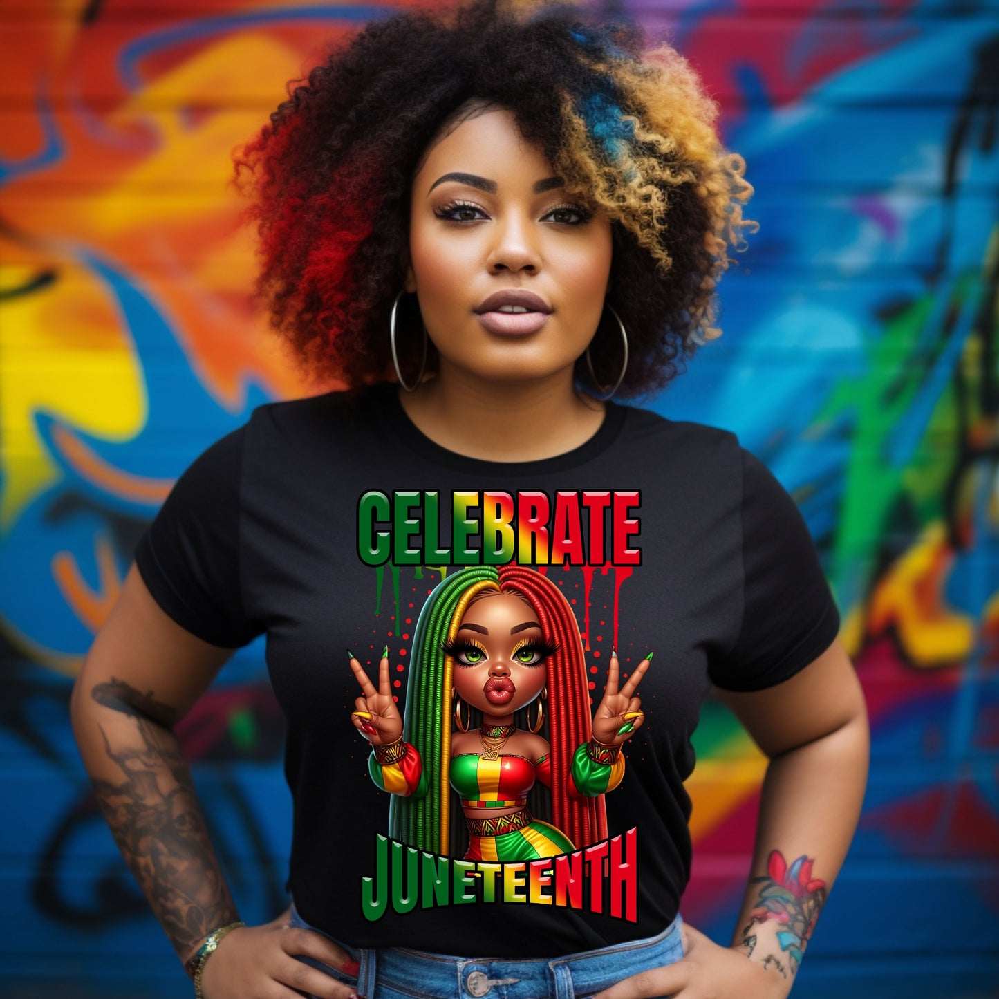 Celebrating Juneteenth Png, Juneteenth 1865 Png, Black History Png, Juneteenth Png, Sublimation Design, DTF Design, Digital Download