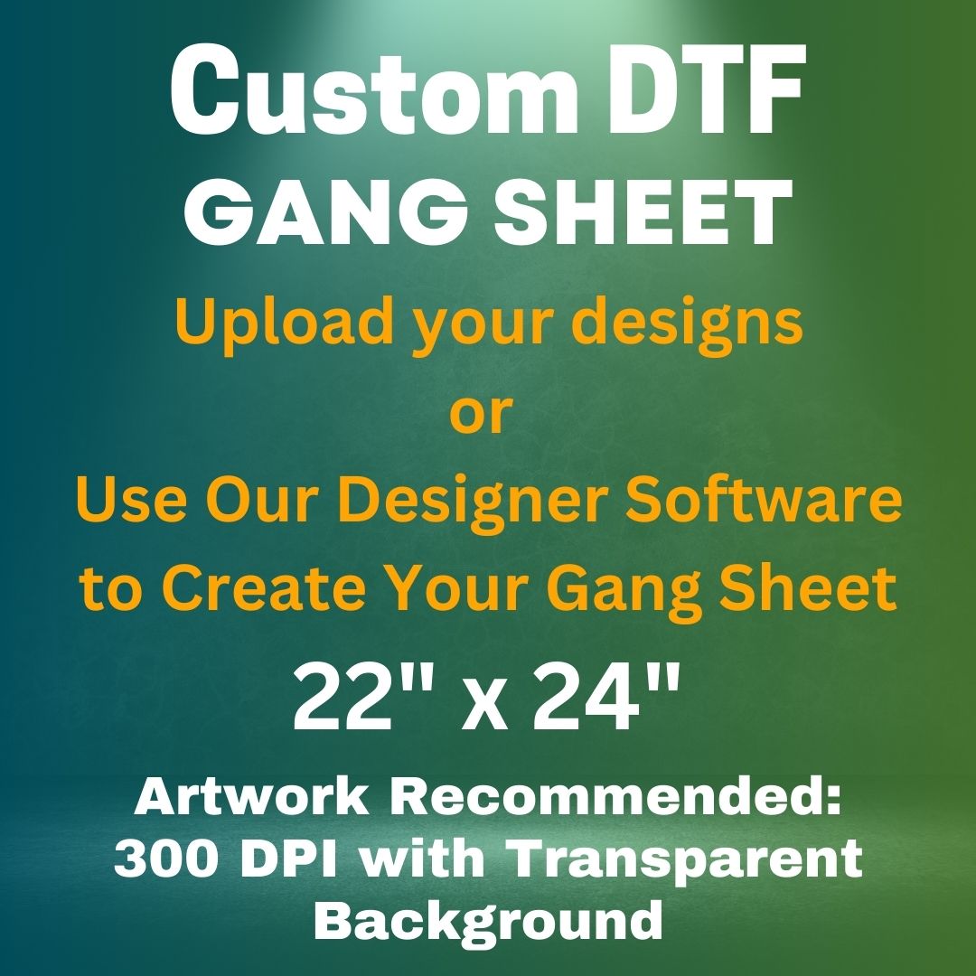 Custom DTF Transfers, DTF Transfers, Wholesale Dtf Print, Gang Sheets, Dtf Transfers  Ready to Press, Full Color Heat Transfer, Custom Dtf 