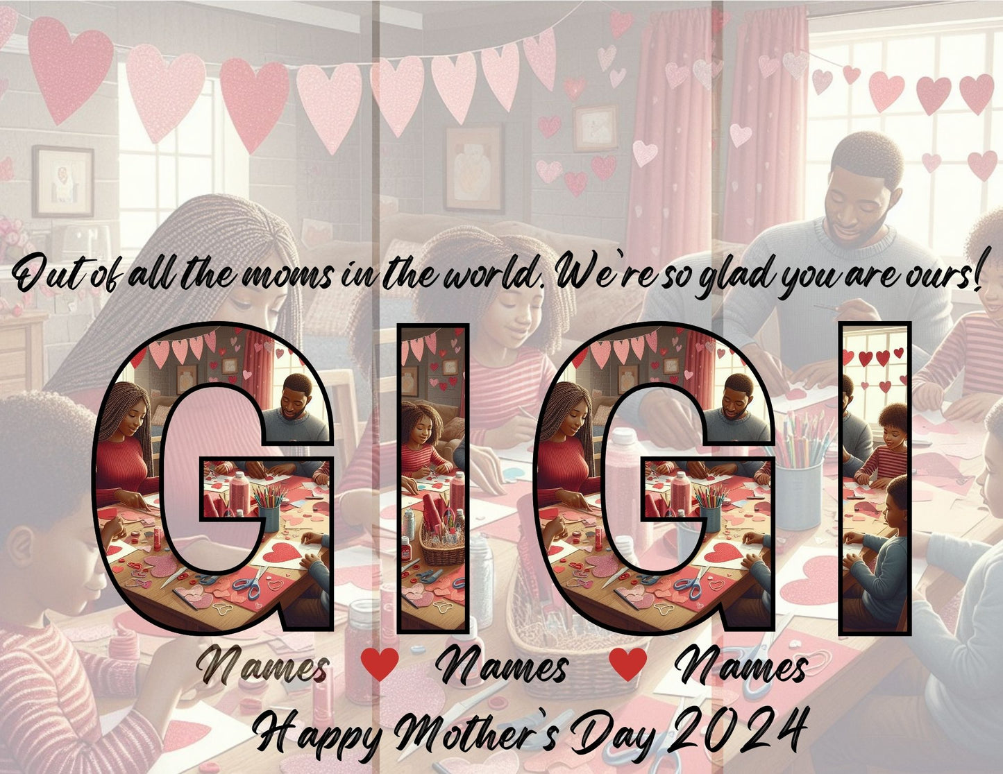 Mother's Day Photo Template Bundle & Mock-ups