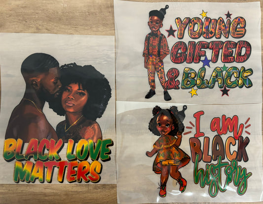 Black History DTF Transfer Bundle