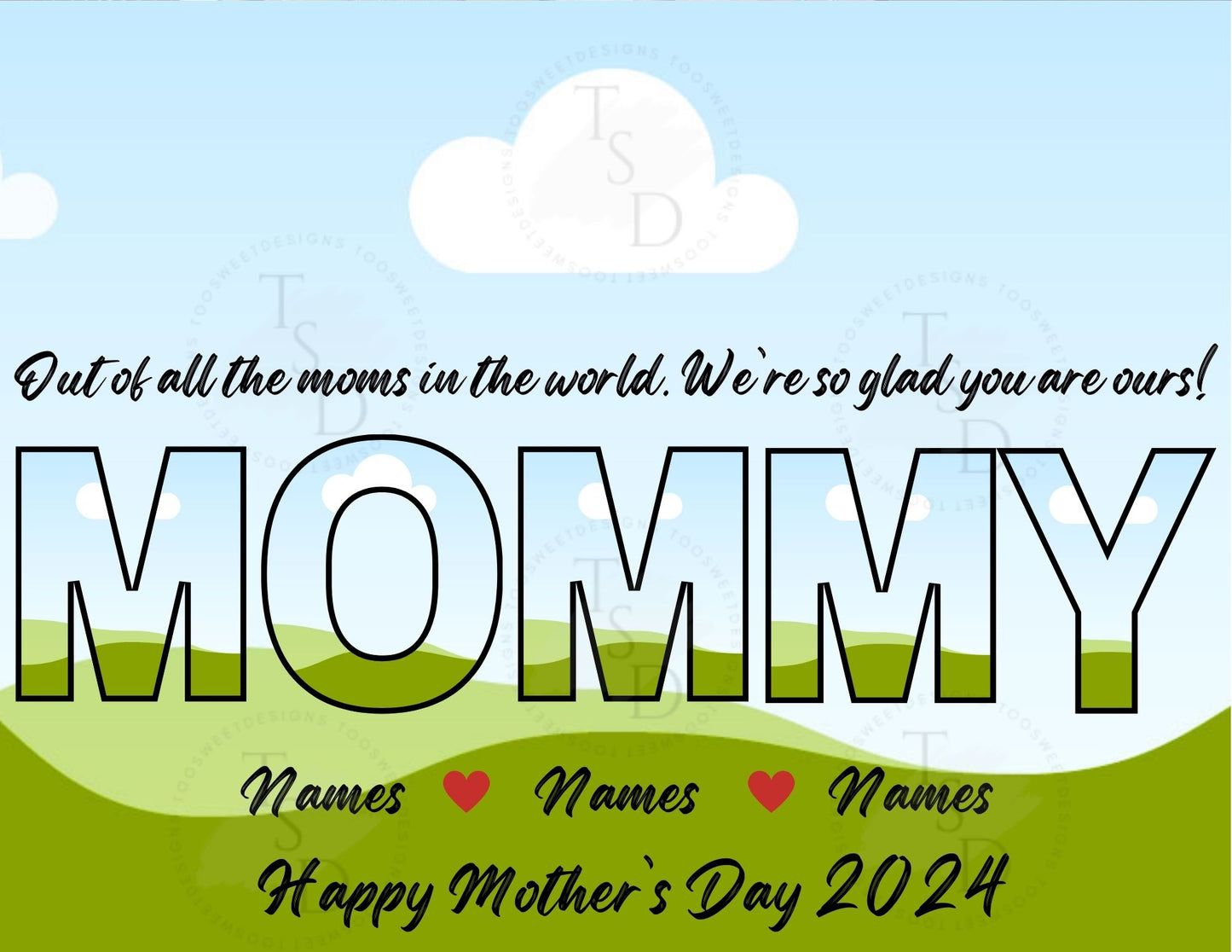Mother's Day Photo Template Bundle & Mock-ups