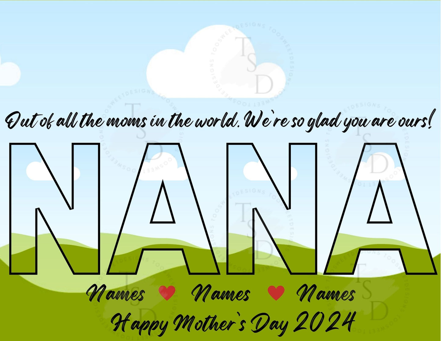 Mother's Day Photo Template Bundle & Mock-ups