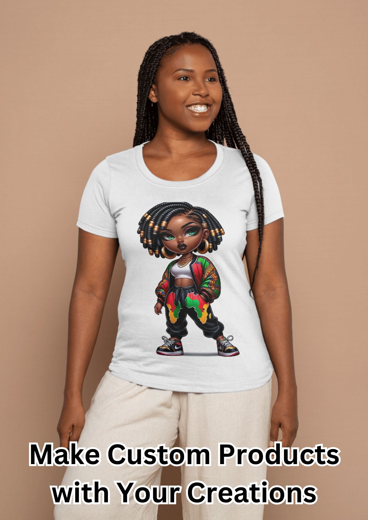 Black History/Juneteenth Chibi Dall-E3 & ChatGPT...