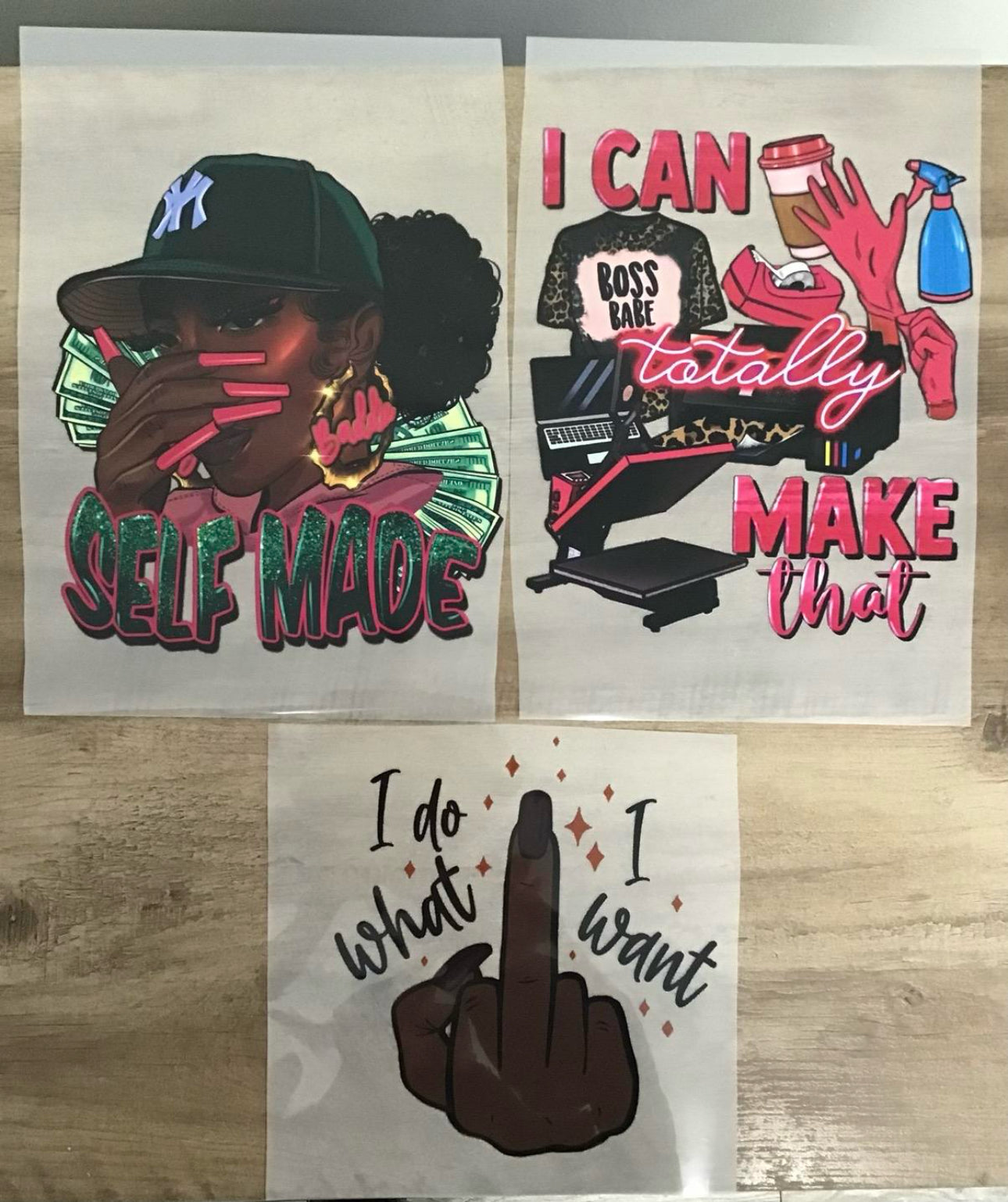 8 DTF Assorted Transfers Bundle