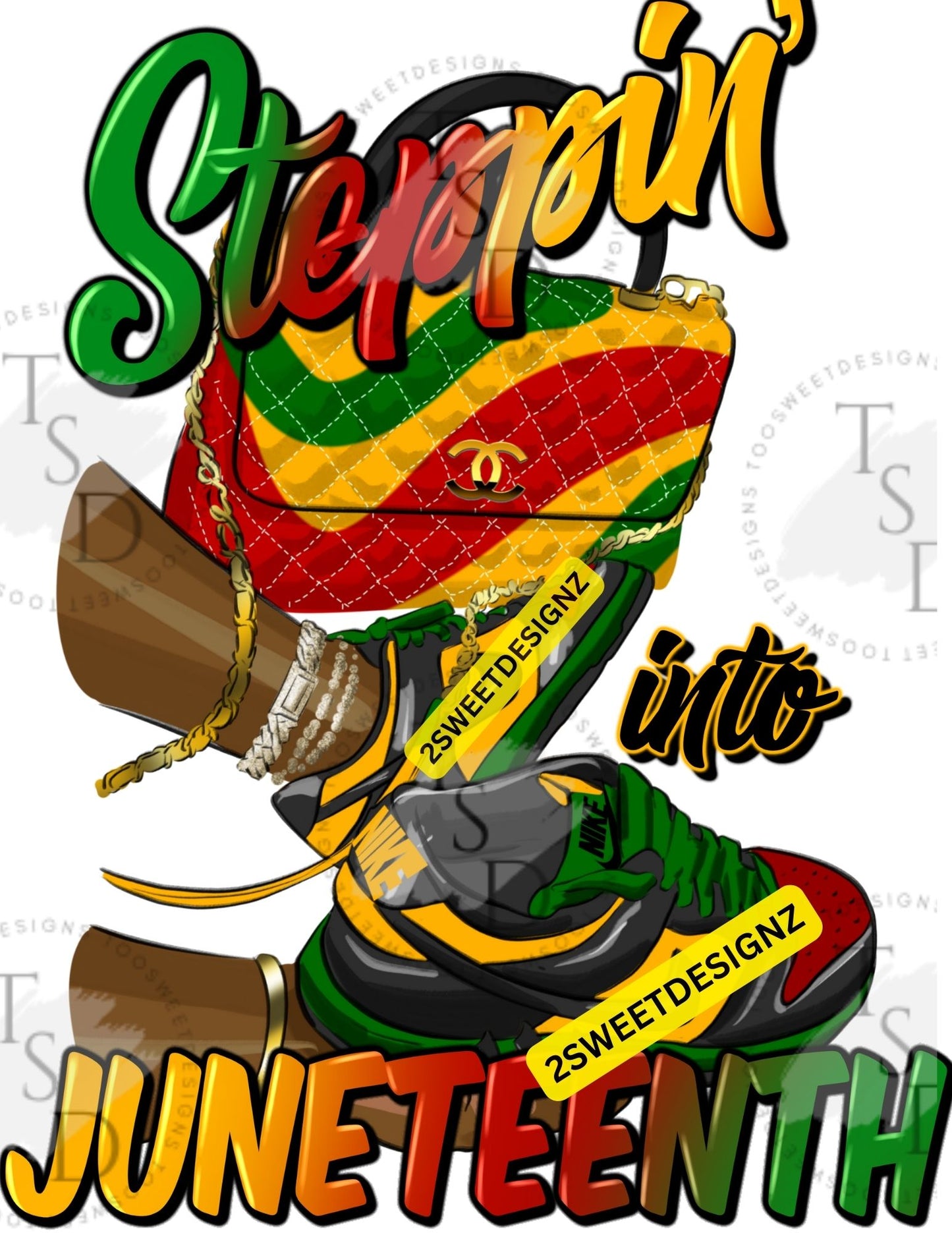 Juneteenth DTF Transfer Bundle of 6