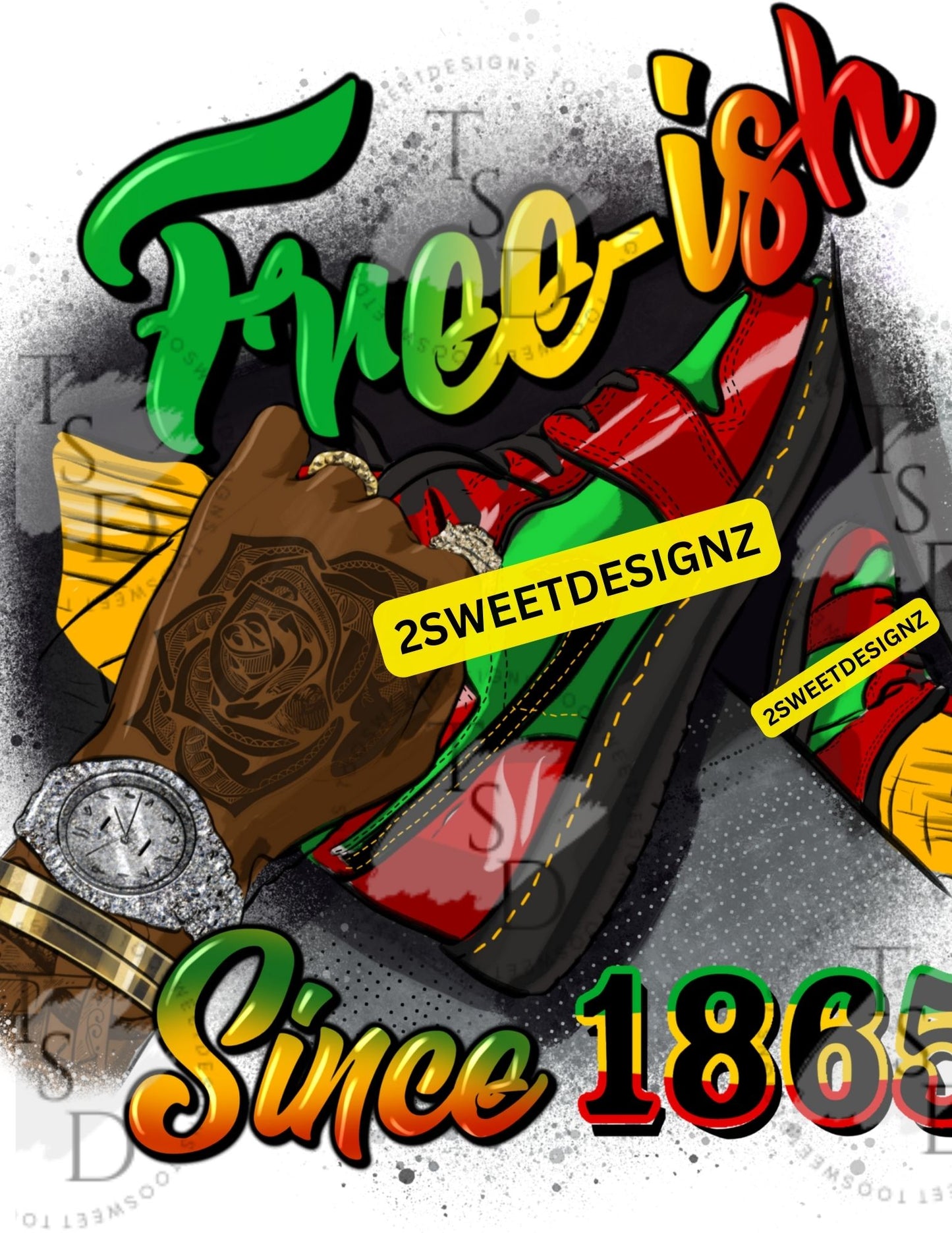 Juneteenth DTF Transfer Bundle of 6