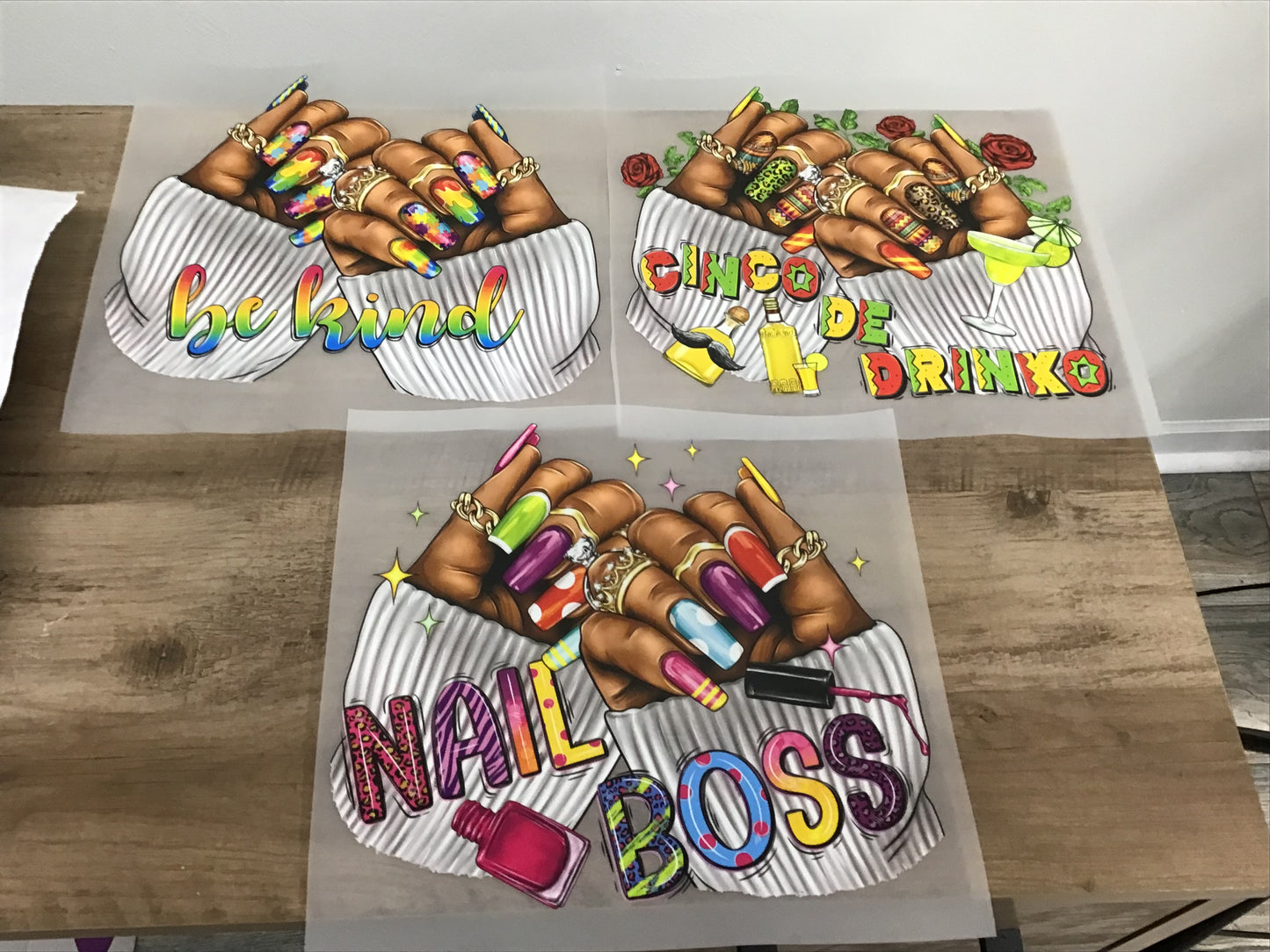 6 Assorted DTF Bundle Pack