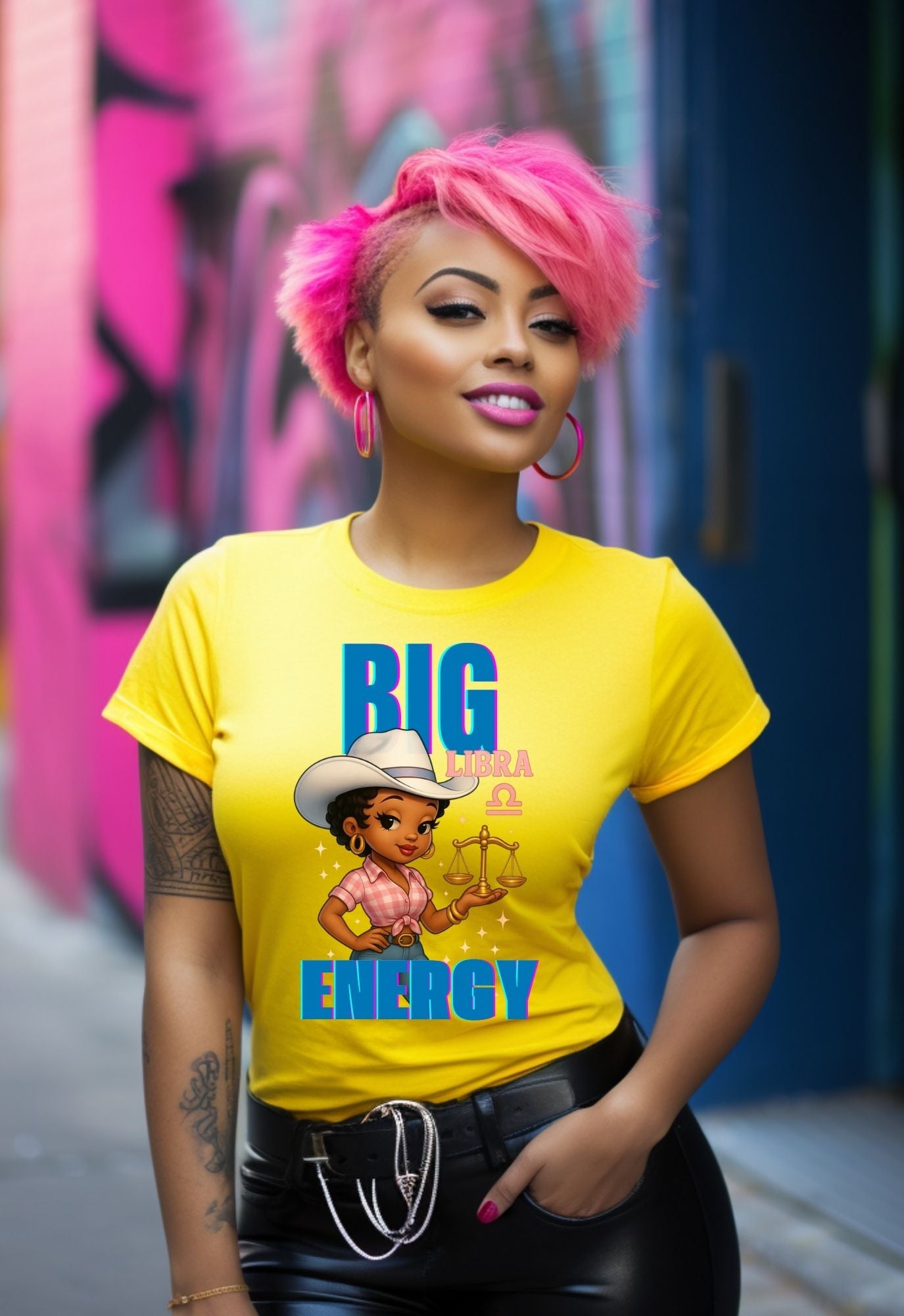 Cowgirl Big Energy Zodiac, Leo, Virgo, Libra PNG Bundle