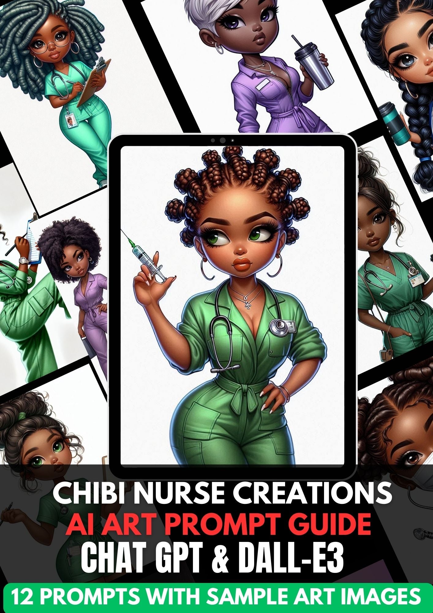 Chibi Nurse Creations: An AI Art Prompt Guide 📘✨