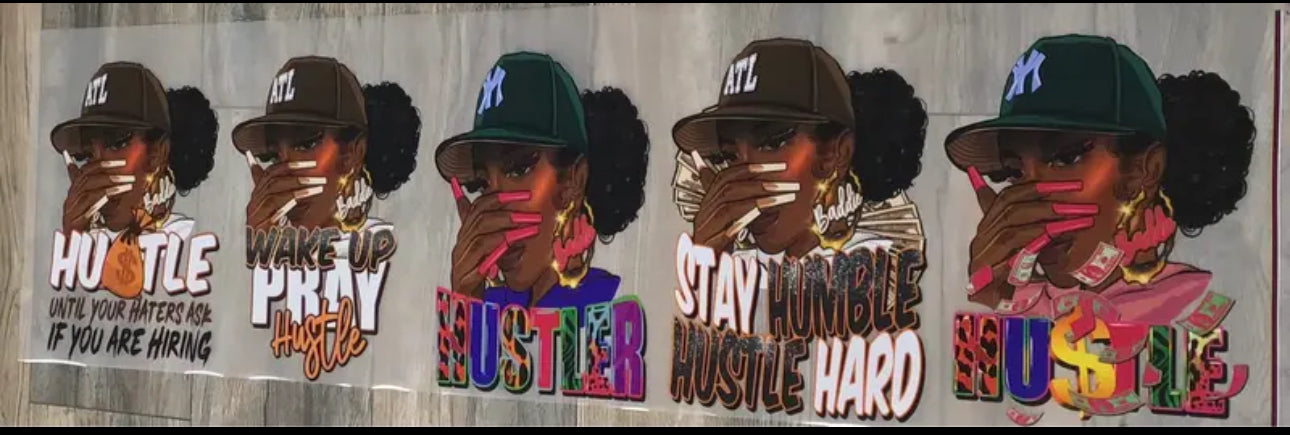 Hustler#2 DTF Transfer Bundle