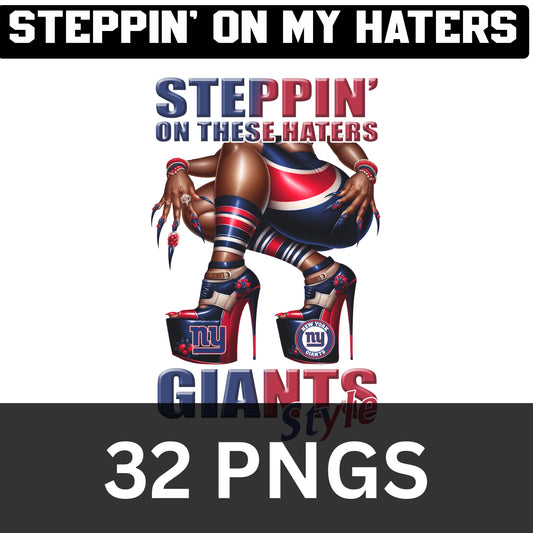 Steppin On These Haters Football Bundle